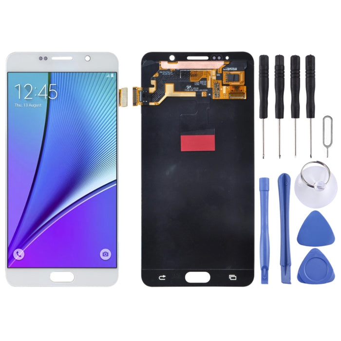 Pantalla LCD original de 5,7 pulgadas y ensamblaje completo del digitalizador para Galaxy Note 5 / N9200, N920I, N920G, N920G/DS, N920T, N920A