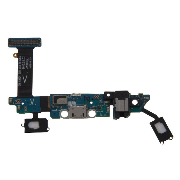 Para Galaxy S6 / G920V Cable flexible de puerto de carga