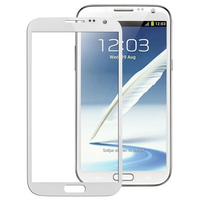 Para Galaxy Note II / N7100 Lente de cristal exterior de pantalla frontal original