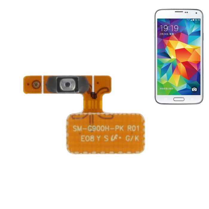 Para Galaxy S5 / G900 Cable flexible del botón de encendido