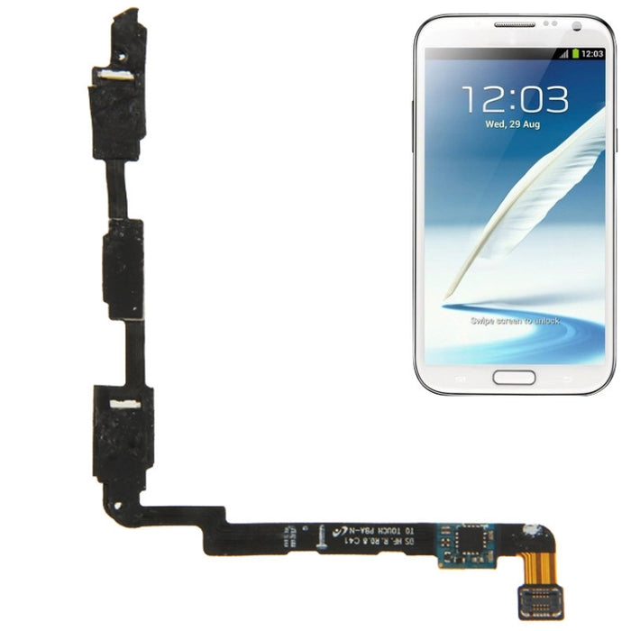 Para Galaxy Note II / N7100 Cable flexible de sensor de alta calidad