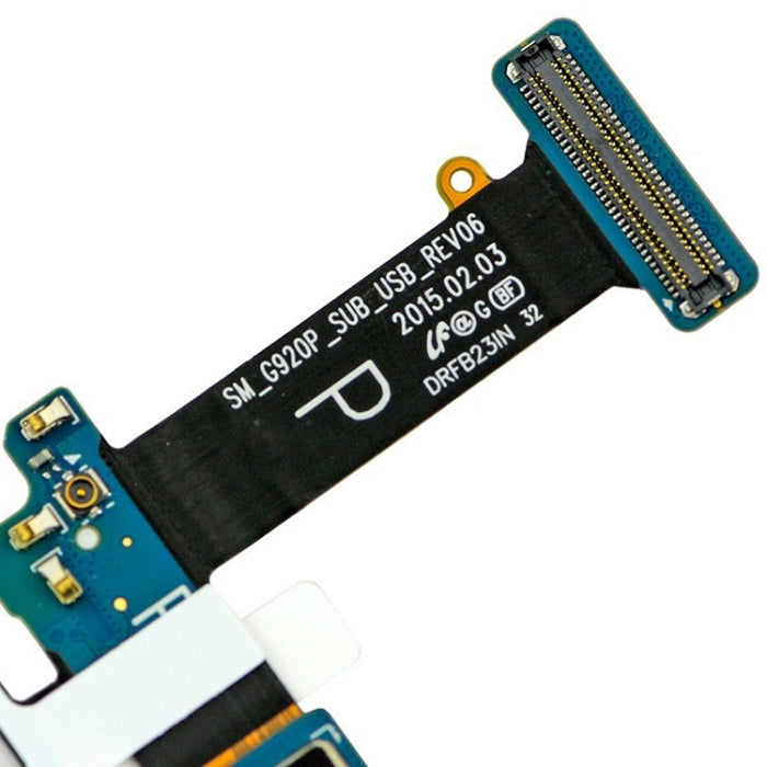 Para Galaxy S6 / G920T Puerto de carga Cinta de cable flexible