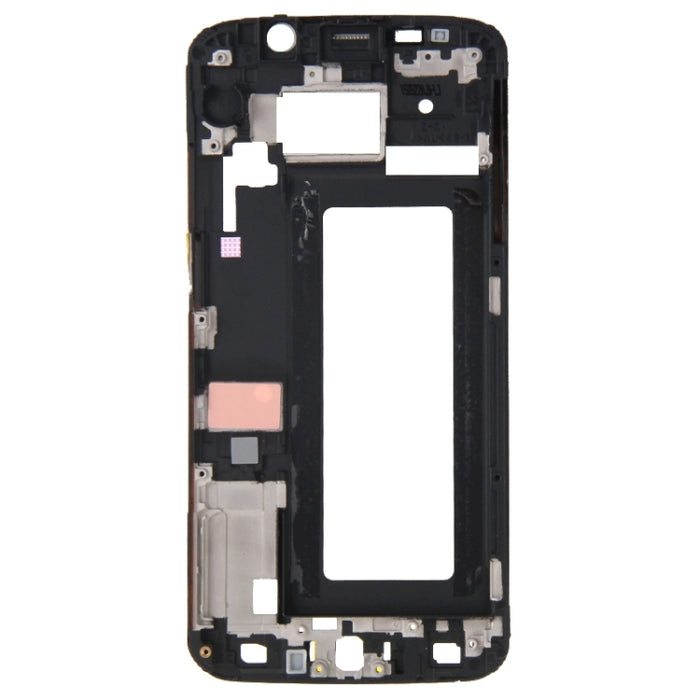 Para Galaxy S6 Edge / G925 Carcasa frontal Marco LCD Placa de bisel