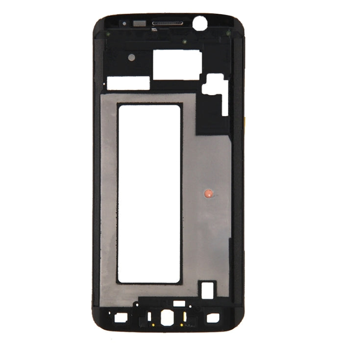 Para Galaxy S6 Edge / G925 Carcasa frontal Marco LCD Placa de bisel