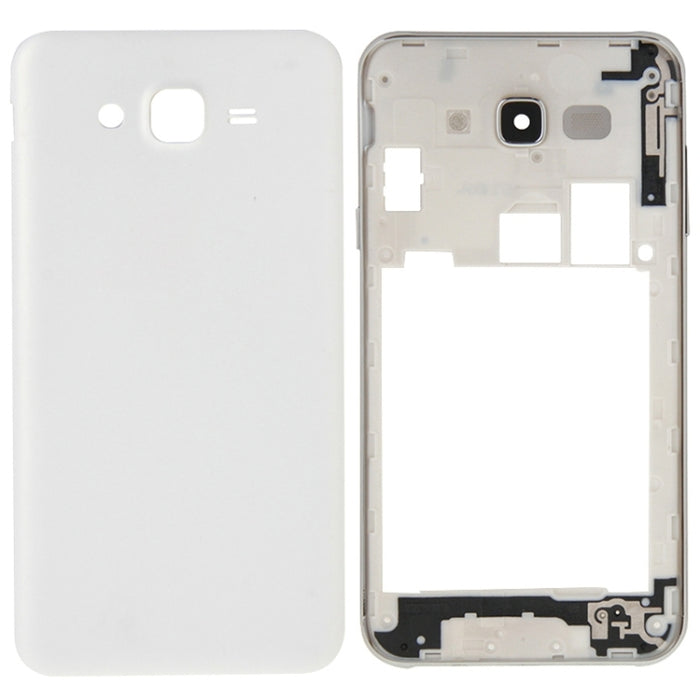 Cubierta completa para Galaxy J7 (bisel de marco medio + cubierta trasera de batería)