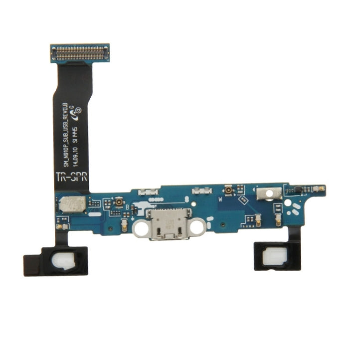 Para Galaxy Note 4 / N910P Puerto de carga Cinta de cable flexible