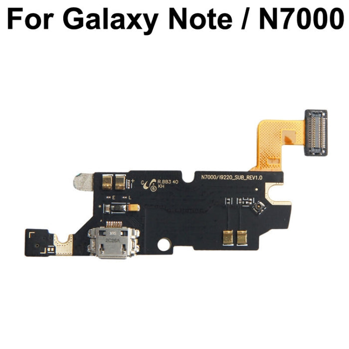 Para Galaxy Note i9220 / N7000 Cable flexible de enchufe trasero original