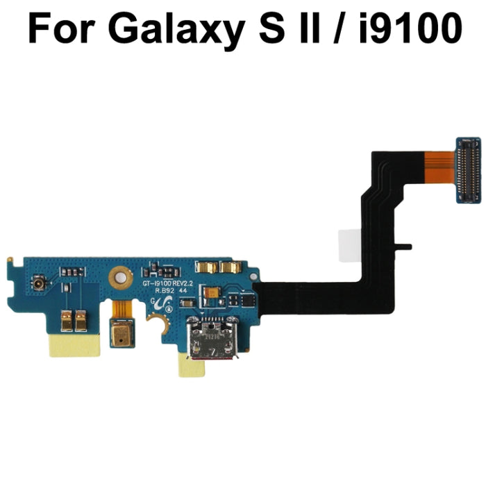 Para Galaxy S II / i9100 Cable flexible de enchufe trasero original