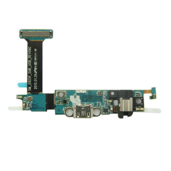 Para Galaxy S6 Edge / G925F Cable flexible de puerto de carga