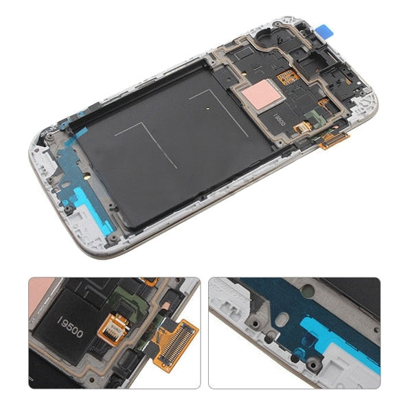 Pantalla LCD Original + Panel Táctil con Marco para Galaxy S4 CDMA / i545