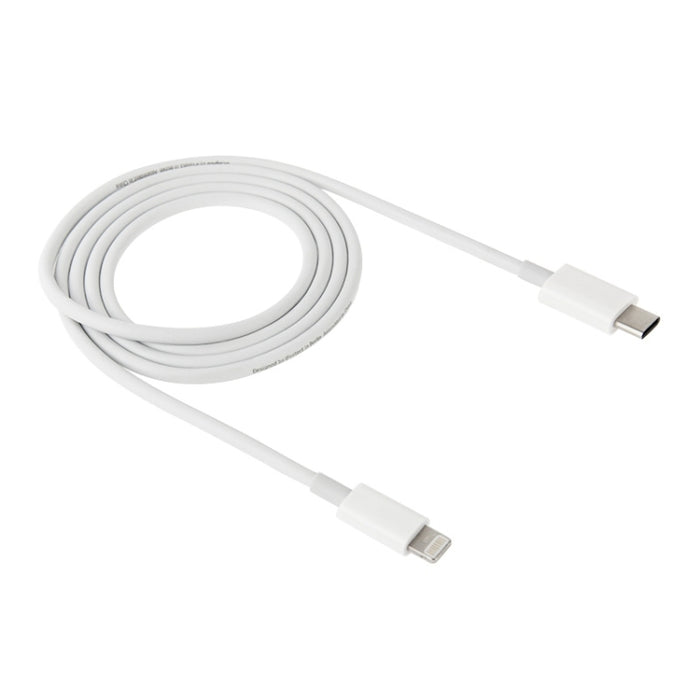 Cable de datos USB-C / Type-C 3.1 macho a macho de 8 pines de 1 m para iPhone / iPad
