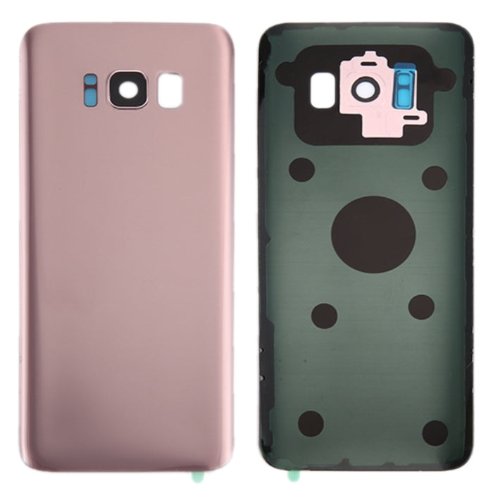 Para Galaxy S8 / G950 Tapa trasera de batería con cubierta de lente de cámara y adhesivo