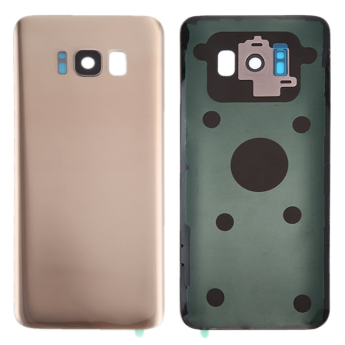 Para Galaxy S8+ / G955 Tapa trasera de batería con cubierta de lente de cámara y adhesivo