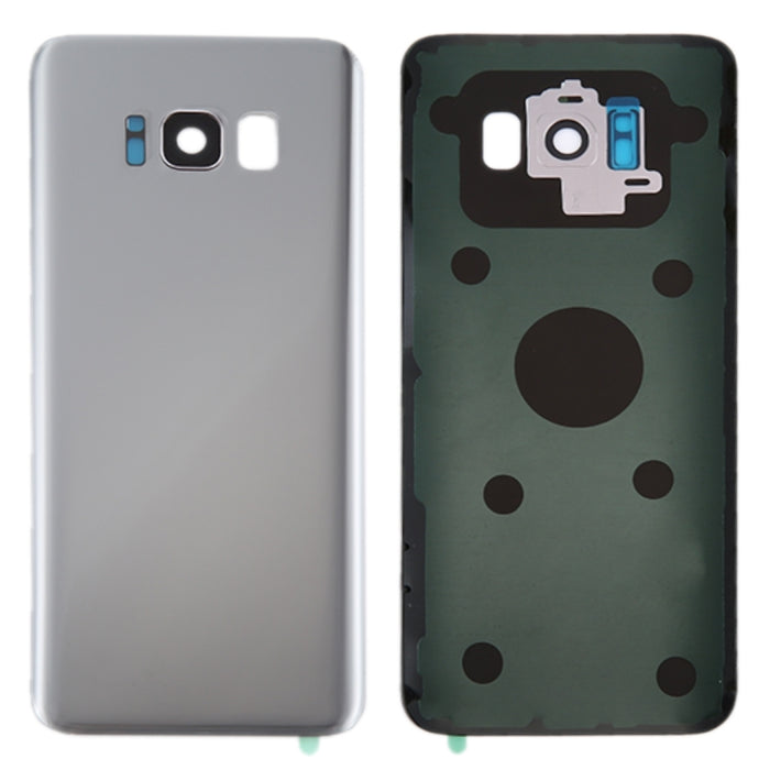 Para Galaxy S8+ / G955 Tapa trasera de batería con cubierta de lente de cámara y adhesivo