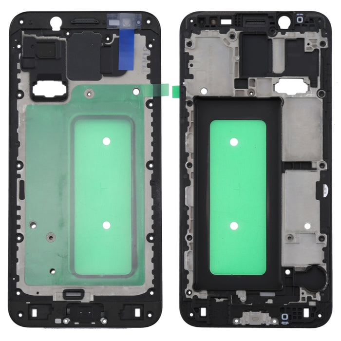Para Galaxy C8 Carcasa frontal Marco LCD Placa de bisel