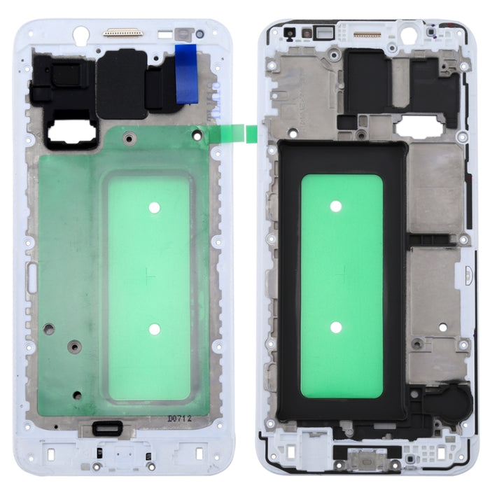 Para Galaxy C8 Carcasa frontal Marco LCD Placa de bisel