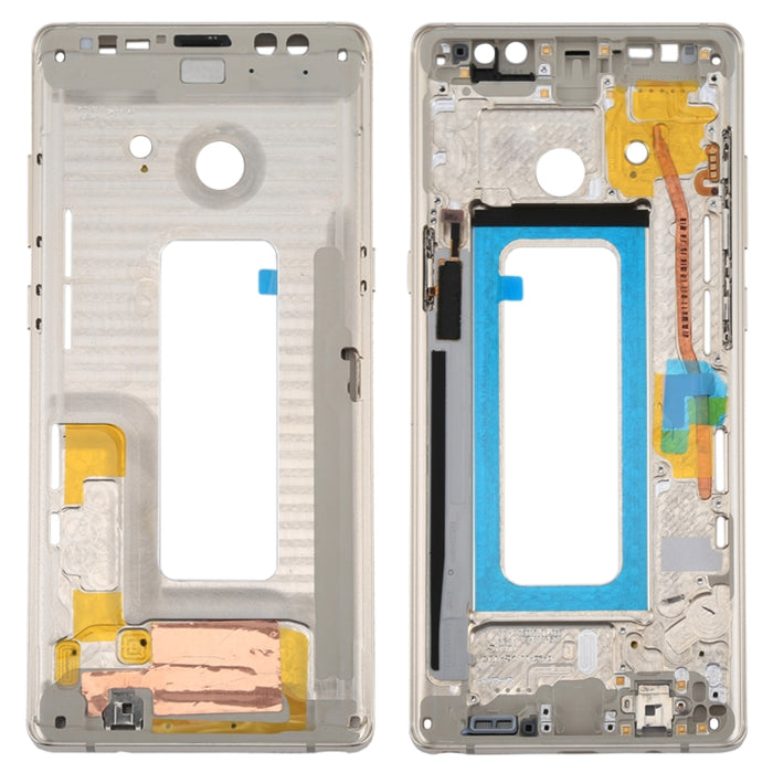 Placa del bisel del marco LCD de la carcasa frontal del Galaxy Note 8 / N950