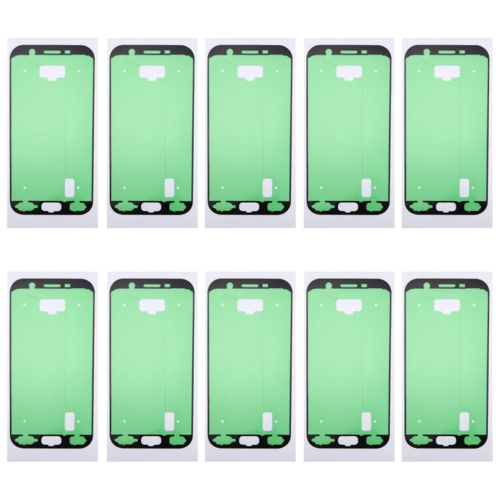 Para Galaxy A5 (2017) / A520 10 piezas Adhesivo de carcasa frontal