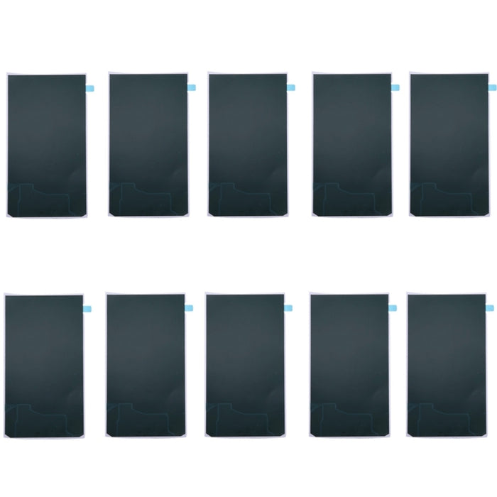 Para Galaxy A7 (2017) / A720 10 pegatinas adhesivas traseras para digitalizador LCD