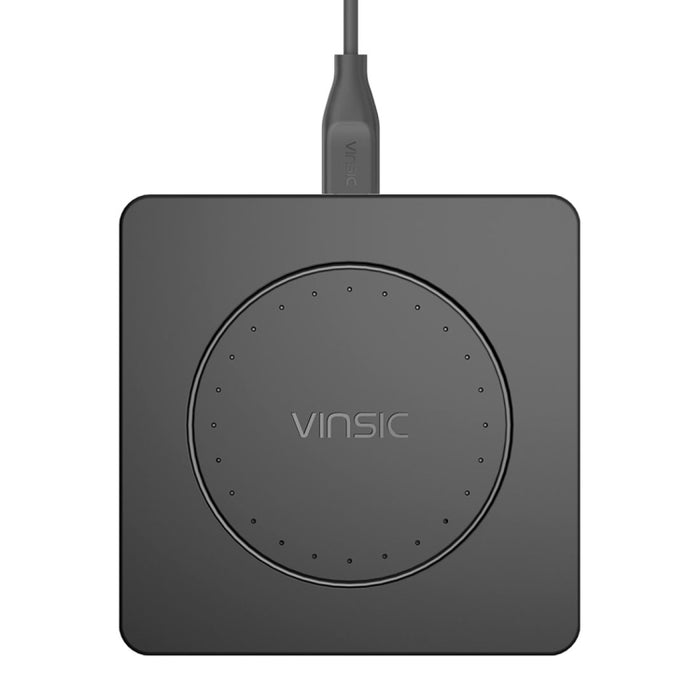 Cargador inalámbrico portátil estándar Qi con salida Vinsic 5V 1A