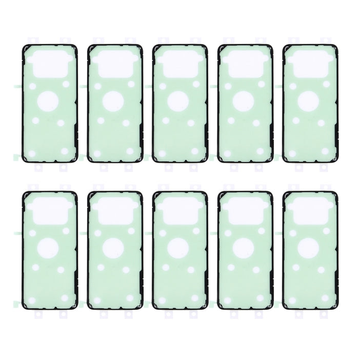 Para Galaxy S8 10 piezas adhesivo de cubierta trasera de carcasa trasera