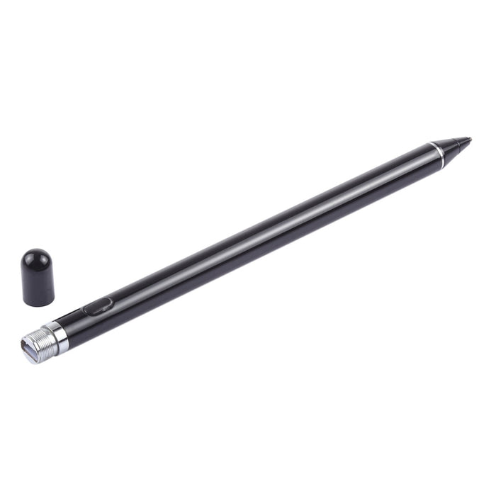 Lápiz óptico capacitivo para pantalla táctil, recargable, universal, largo, con punta de metal superfina de 2,3 mm, para iPhone, iPad, Samsung y otros teléfonos inteligentes o tabletas con pantalla táctil capacitiva