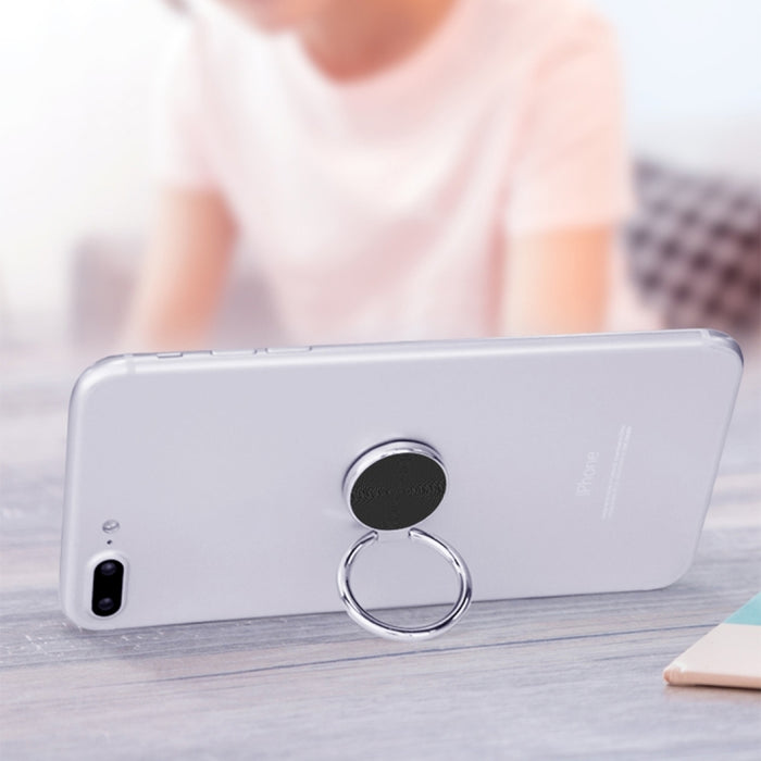 Soporte universal para anillo de teléfono móvil de metal con patrón de CD