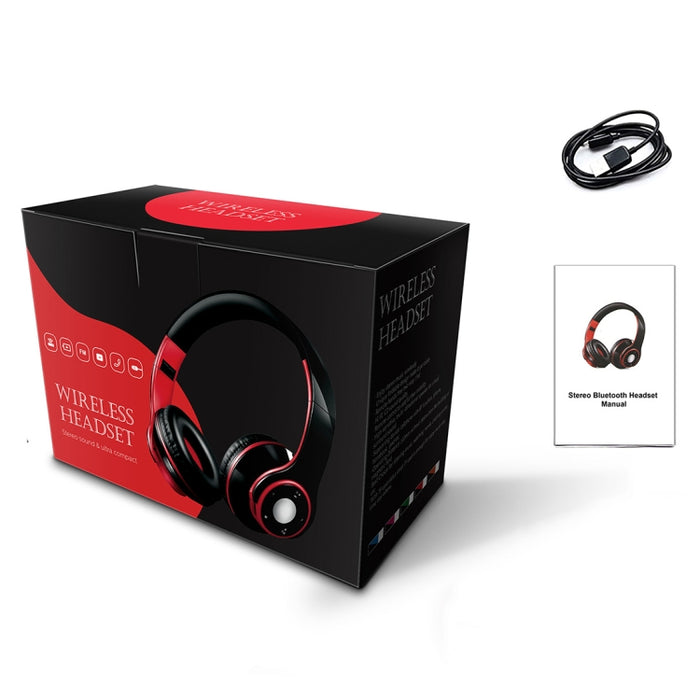 SG-8 Bluetooth 4.0 + EDR Auriculares inalámbricos sobre la oreja Tarjeta TF Radio FM Auriculares de música estéreo con micrófono