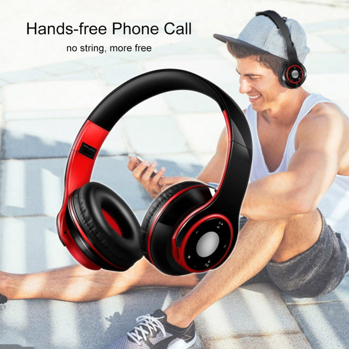 SG-8 Bluetooth 4.0 + EDR Auriculares inalámbricos sobre la oreja Tarjeta TF Radio FM Auriculares de música estéreo con micrófono
