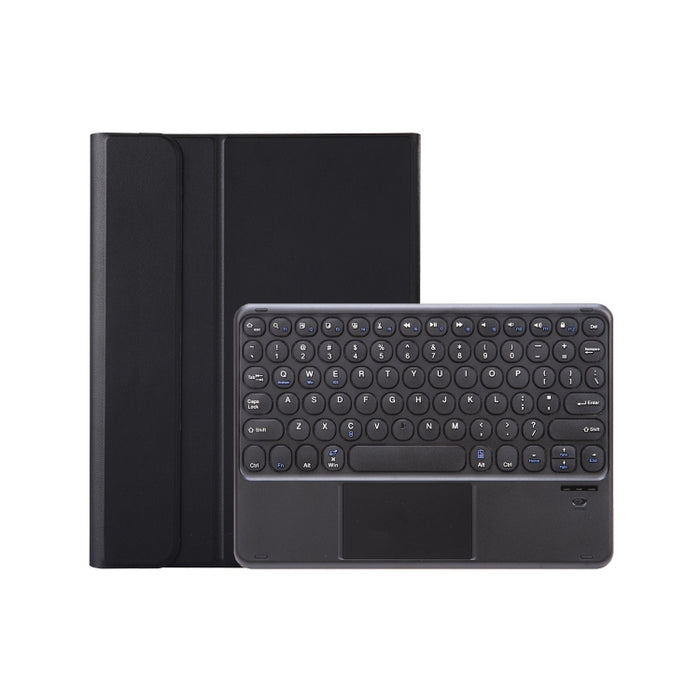 Funda de cuero para tableta con teclado táctil Bluetooth, textura de piel de cordero, con ranura para bolígrafo, para iPad 10.ª generación, 10,9, 2022, YA10B-A
