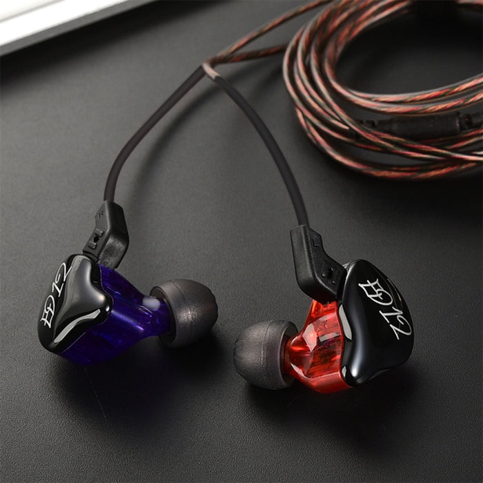 KZ ED12 Auricular con control de cable estilo intrauditivo con diseño deportivo y conector Jack de 3,5 mm, longitud del cable: 1,2 m