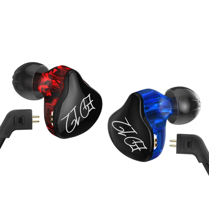 KZ ED12 Auricular con control de cable estilo intrauditivo con diseño deportivo y conector Jack de 3,5 mm, longitud del cable: 1,2 m