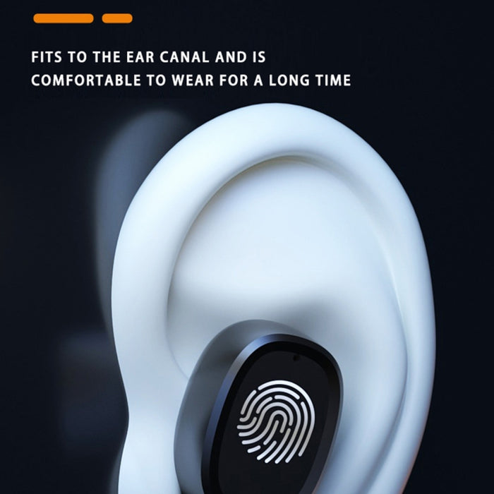 M8 Bluetooth 5.0 TWS Pantalla digital táctil Auricular Bluetooth inalámbrico verdadero con caja de carga