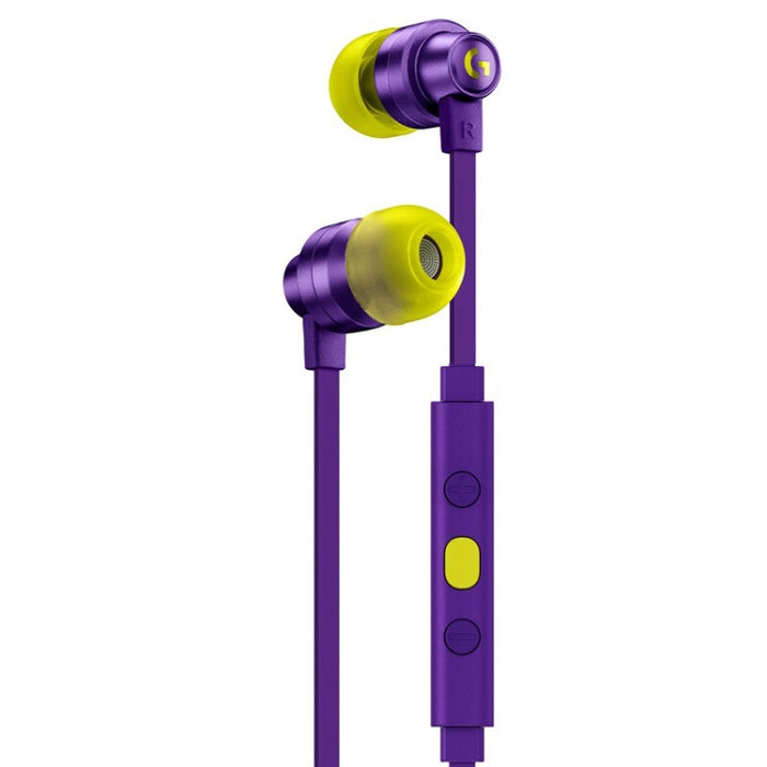 Auriculares intrauditivos con cable y micrófono para juegos Logitech G333, versión estándar