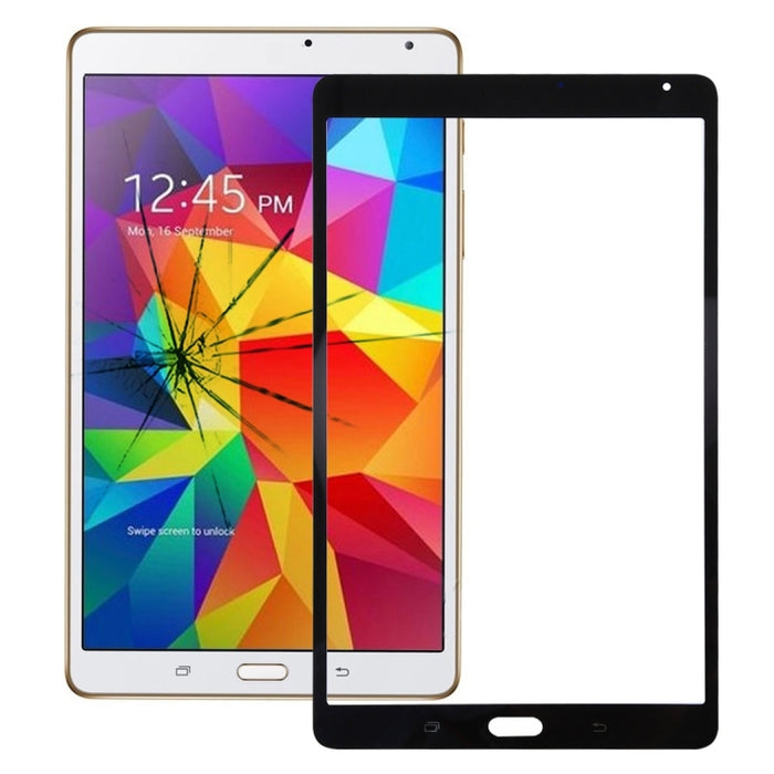 Para Galaxy Tab S 8.4 / T700 Lente de vidrio exterior de pantalla frontal