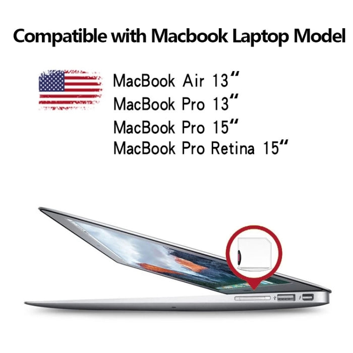 Adaptador de tarjeta Micro SD / TF a SD para MacBook Air / Pro, admite hasta 512 GB