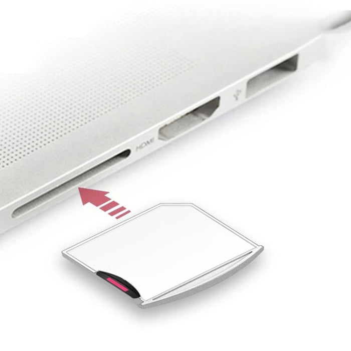 Adaptador de tarjeta Micro SD / TF a SD para MacBook Air / Pro, admite hasta 512 GB