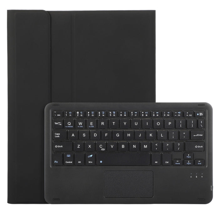 Funda de cuero para tableta con teclado táctil Bluetooth, textura de piel de cordero, con ranura para bolígrafo, para iPad 10.ª generación, 10,9, 2022, A10B-A