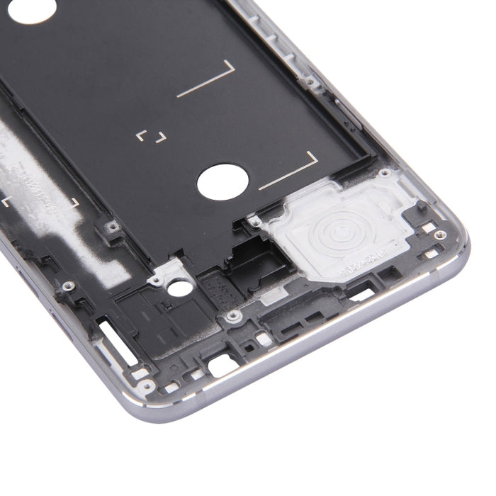 Para Galaxy J7 (2016) / J710 Placa de bisel de marco LCD de carcasa frontal