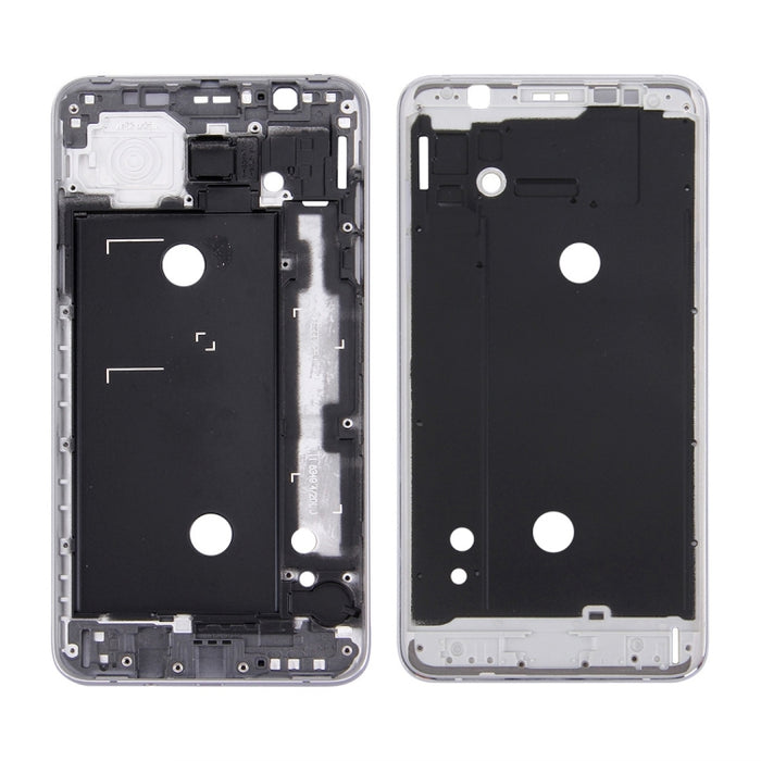 Para Galaxy J7 (2016) / J710 Placa de bisel de marco LCD de carcasa frontal
