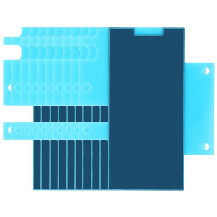 Para Galaxy On 5 (2016) / J5 Prime / G570 10 piezas Adhesivo trasero LCD