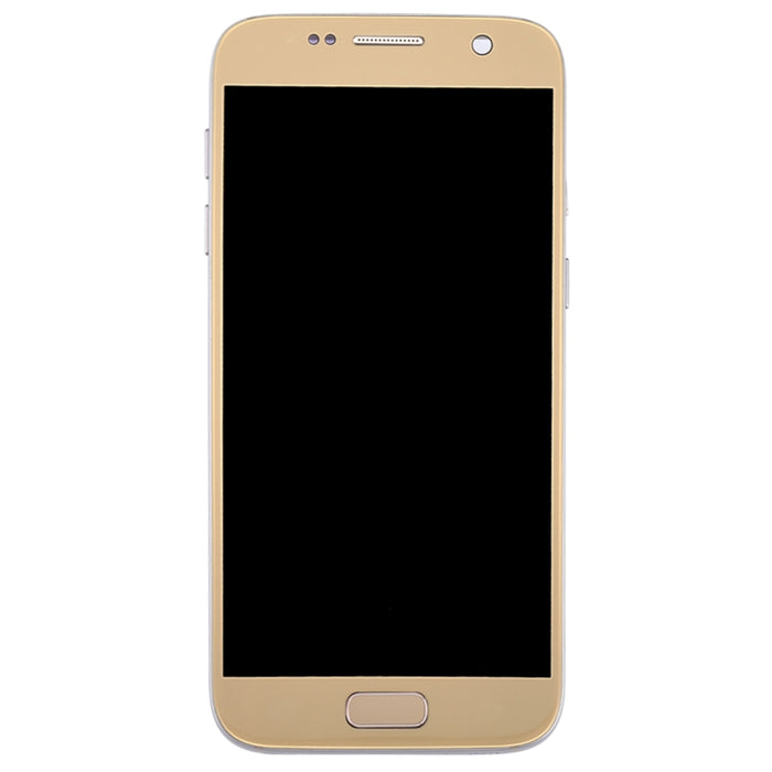 Pantalla LCD y digitalizador de montaje completo con marco para Galaxy S7 / G930V