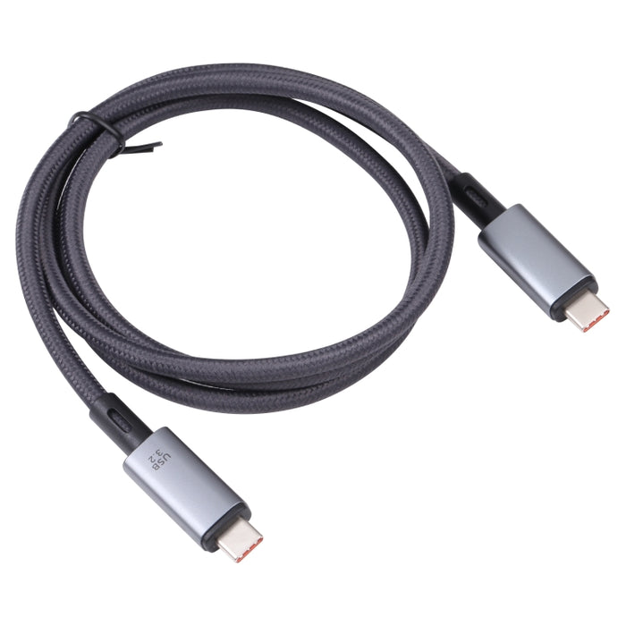 Cable de vídeo USB-C/Type-C de 10 Gbps 8K a USB-C/Type-C compatible con USB 3.2, longitud: 1 m