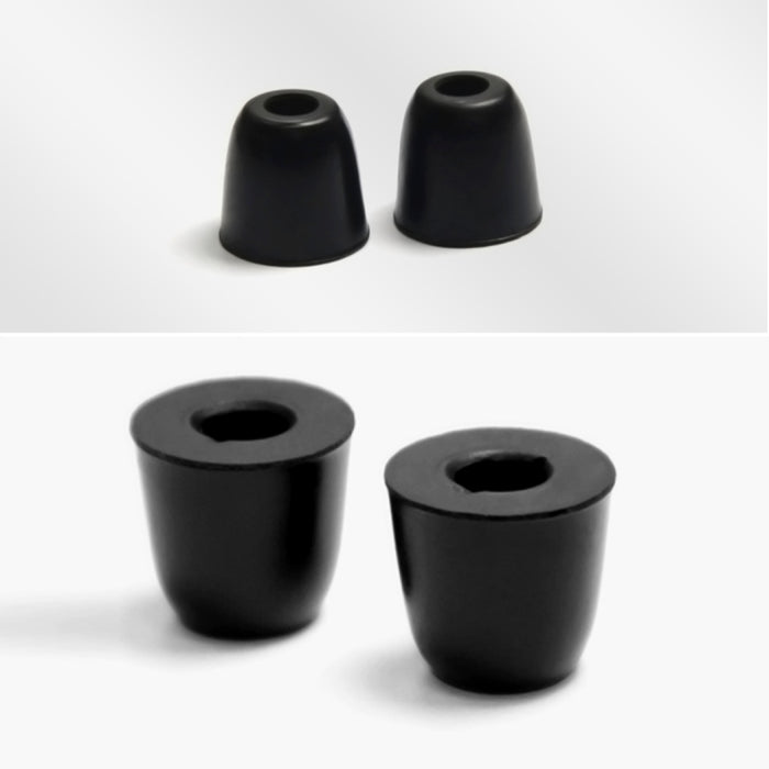 Un par de auriculares KZ de espuma viscoelástica suave para todos los auriculares internos