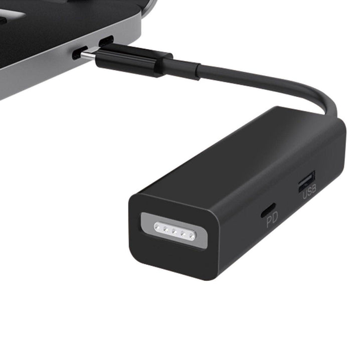 3 en 1 MagSafe 1/2 + Puerto PD + Adaptador convertidor USB a USB-C/Tipo-C