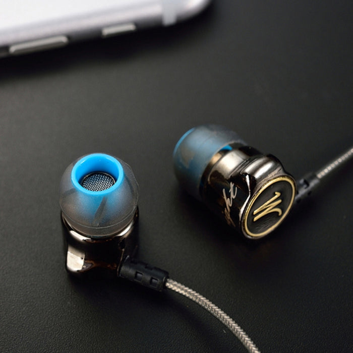 QKZ DM7 Auriculares internos de música deportivos totalmente metálicos de alta calidad, versión básica