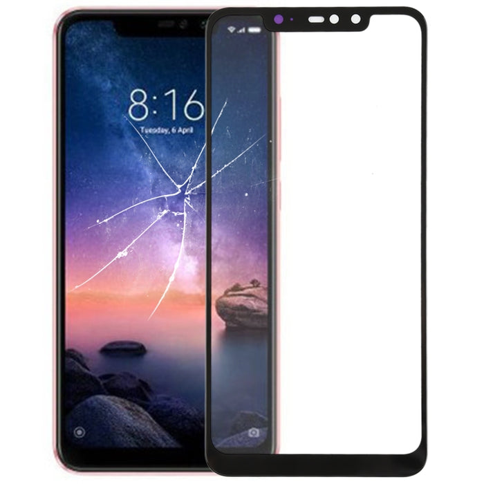 Lente de Cristal Exterior de Pantalla Frontal para Xiaomi Redmi Note 6 Pro, For Redmi Note 6 Pro
