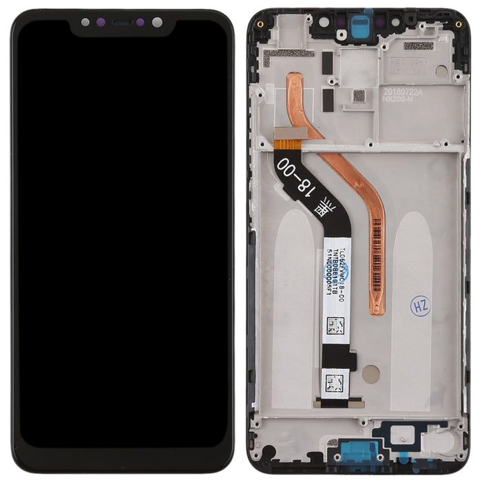 Pantalla LCD y digitalizador de montaje completo con marco para Xiaomi Pocophone F1, Pocophone F1
