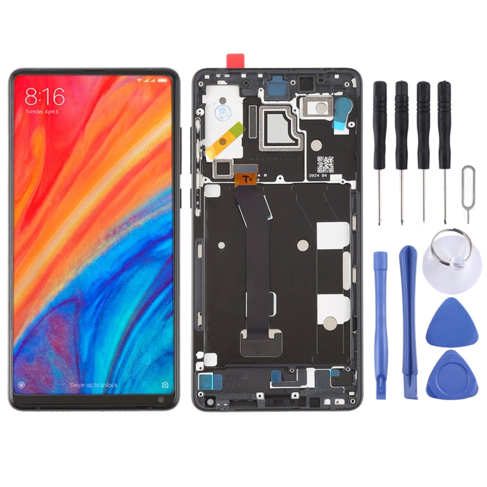 Pantalla LCD y digitalizador de montaje completo con marco para Xiaomi MI Mix 2S, For Xiaomi MI Mix 2S
