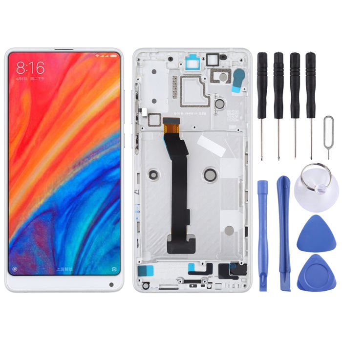 Pantalla LCD y digitalizador de montaje completo con marco para Xiaomi MI Mix 2S, For Xiaomi MI Mix 2S